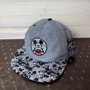 Mickey Mouse Hat Gray Cap Snapback Character‎ Authentic & Original Kids